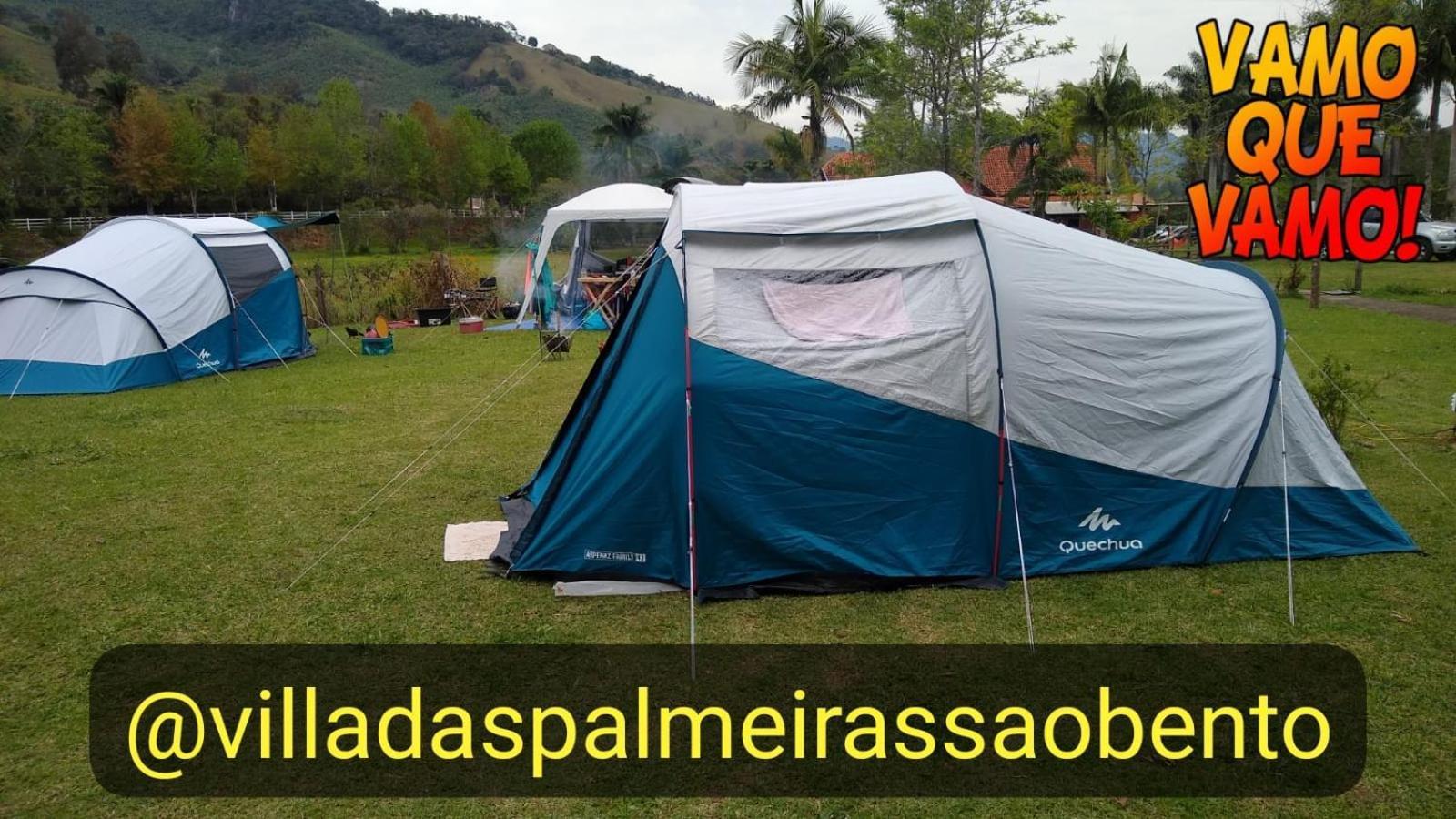 Villa Das Palmeiras Chales & Camping São Bento do Sapucaí Dış mekan fotoğraf